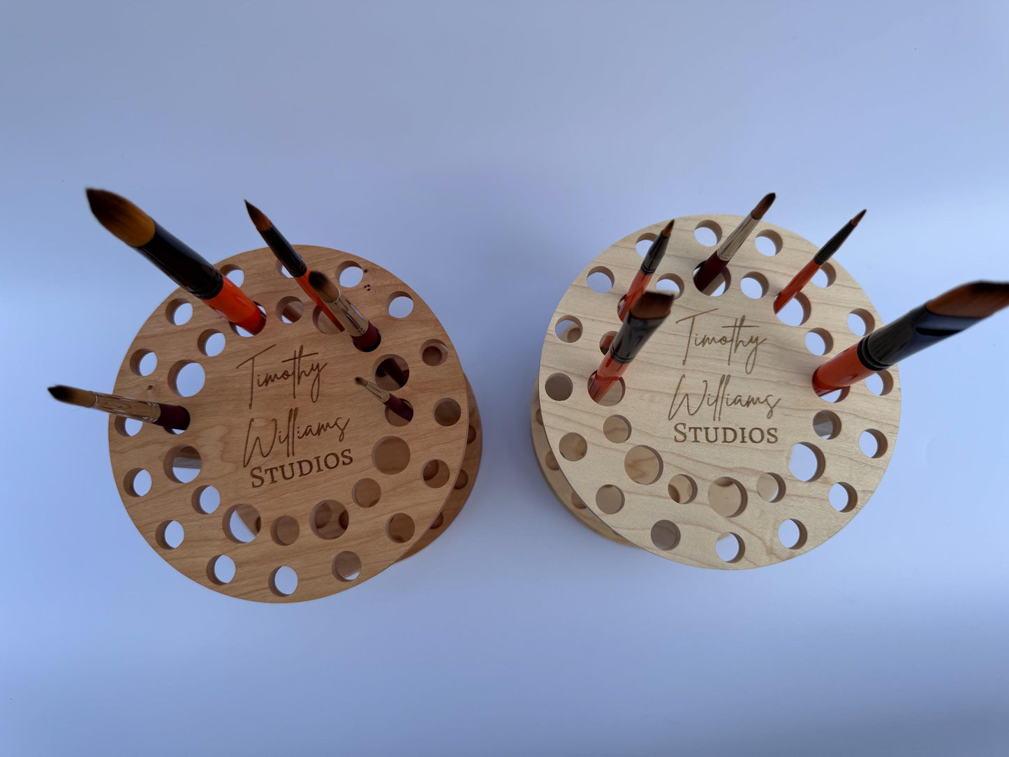 Personalized Paint Brush Holder