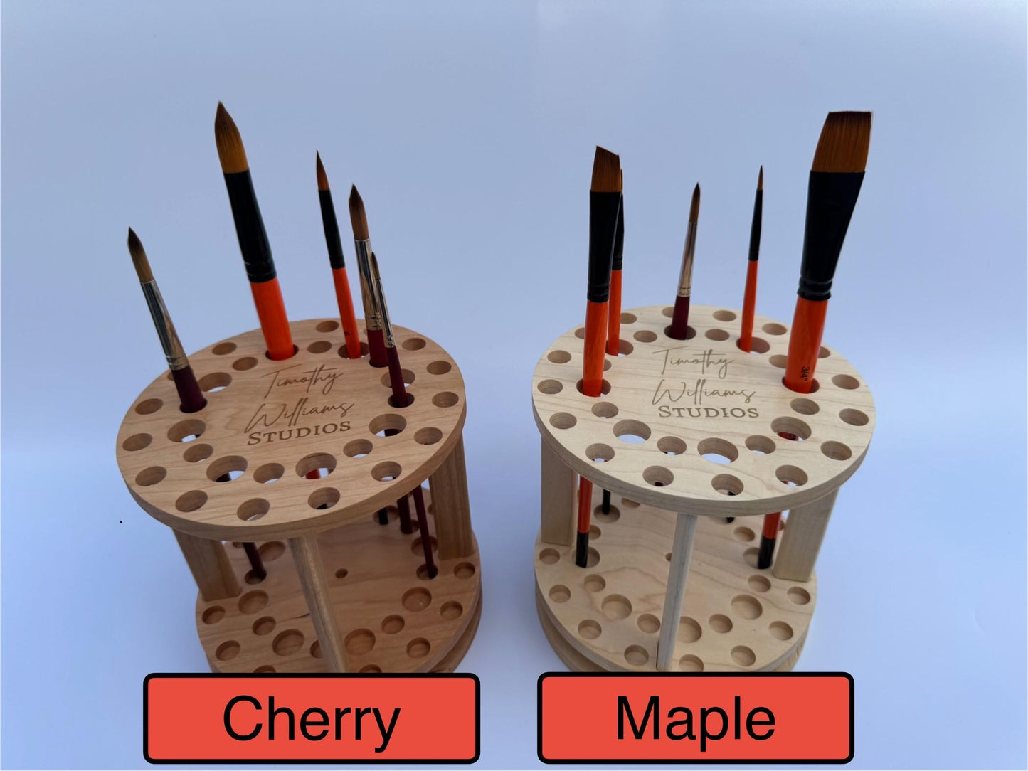 Personalized Paint Brush Holder
