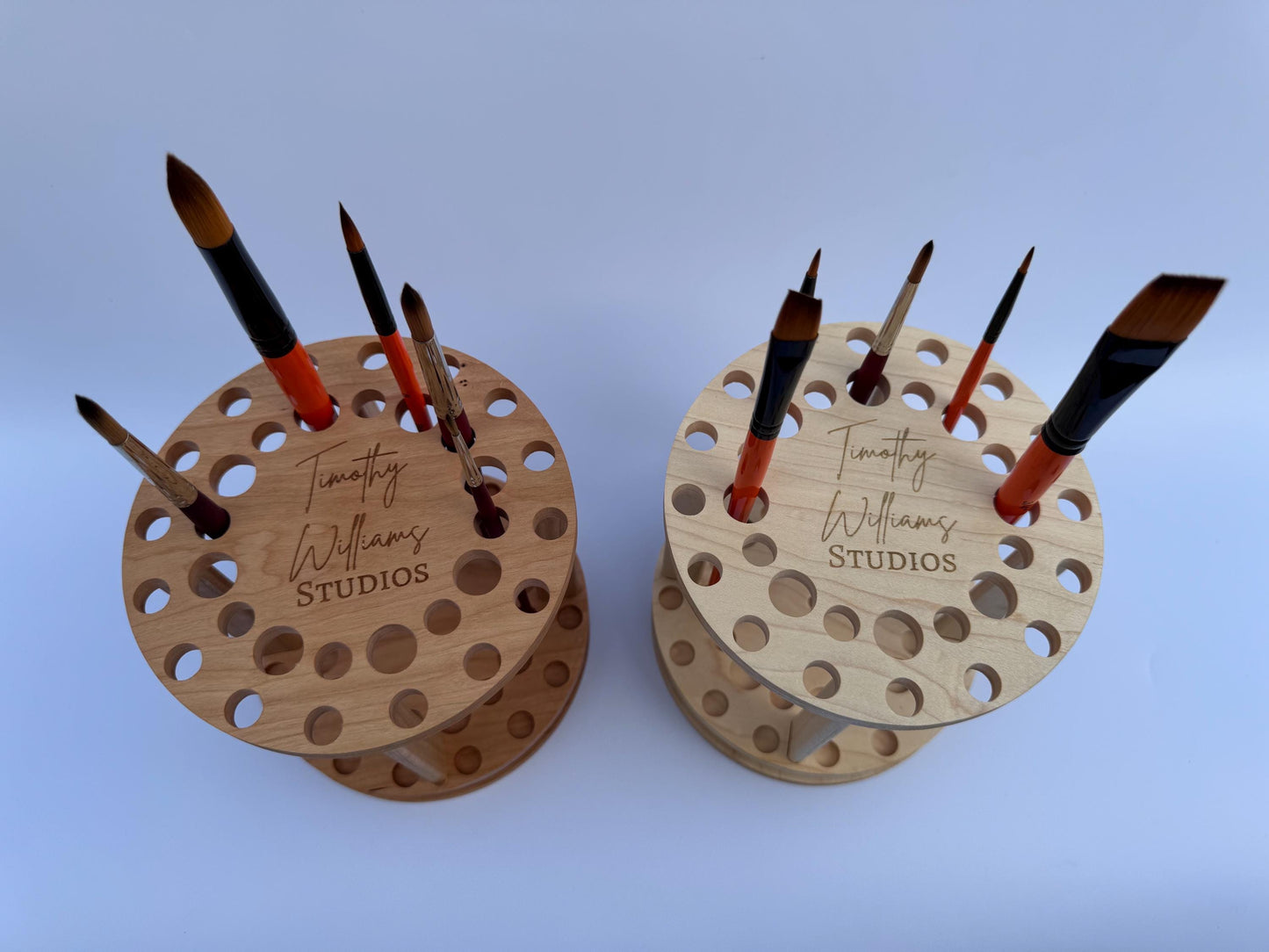 Personalized Paint Brush Holder